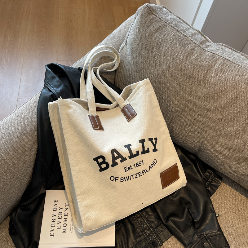 Free shipping designer bag Canvas Bag for Women New Trendy Large Capacity Tote Bag Simple Versatile Commuting Handbag Shoulder Bag