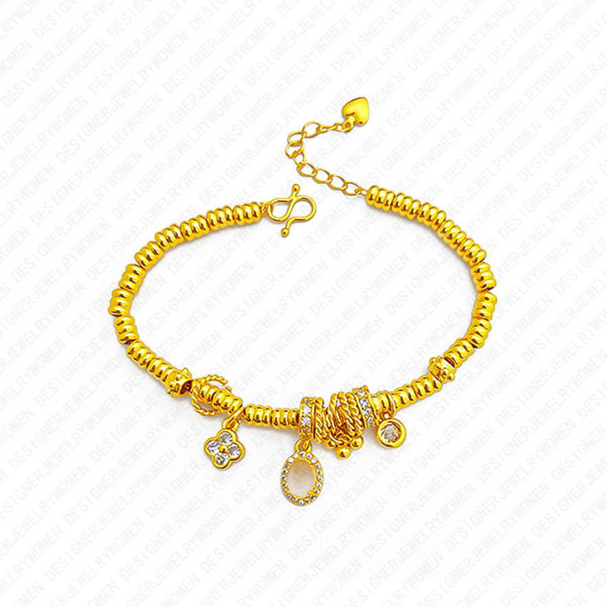 Designer Bracelet for Women Chinese Style Gold Bracelets Floral Bangle Glass Bangles Luxury Jewlery Designer for Women Elegant Oriental Gift