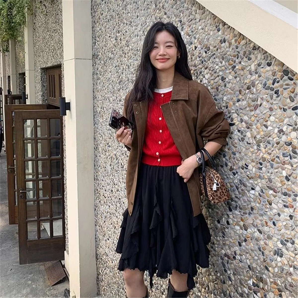 Mini Skirts Women Summer Chiffon Ruched Woman Clothing 2000s Clothes Y2k Kawaii Black Lace White 251027