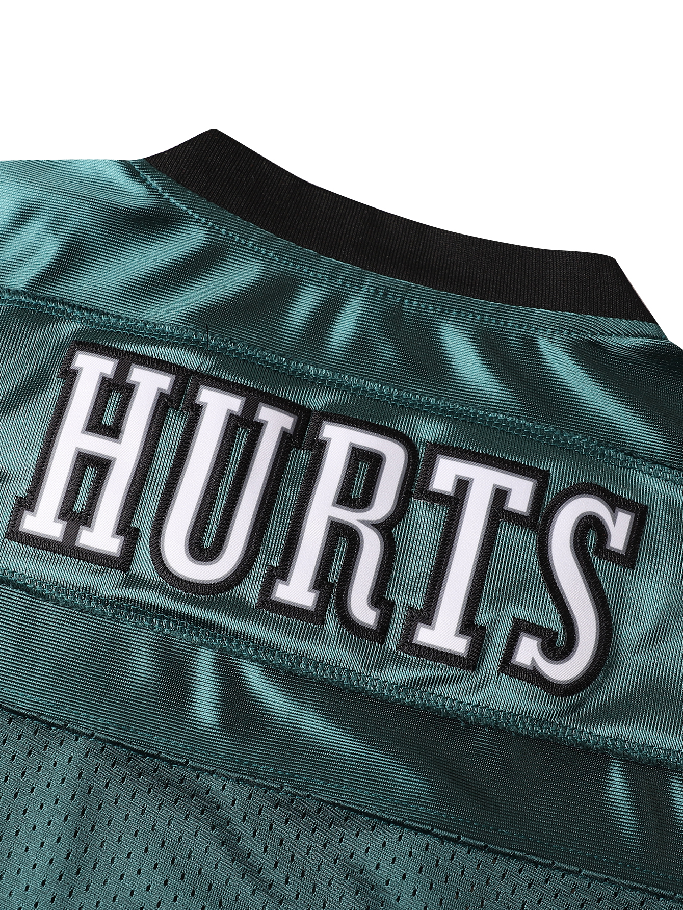 Custom Football Jersey Saquon Barkley Jalen Hurts Quinyon Mitchell Cooper DeJean Brown Brian Dawkins Sam Howell Embroidered Football Jersey