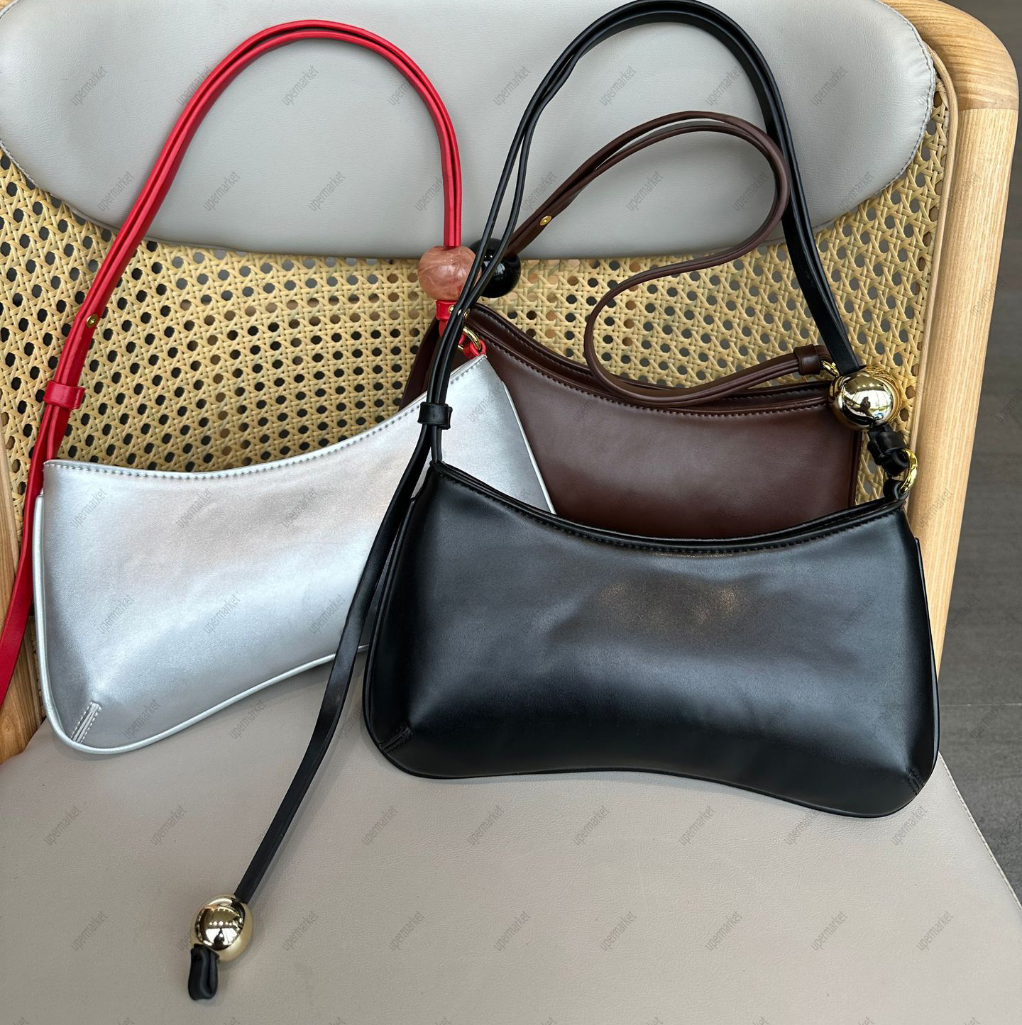 luxurys designer bag suede bags sac purse for women crossbody Bag Vintage mens handbag totes underarm Wallets leather Linen beaded small evening mini shoulder bags