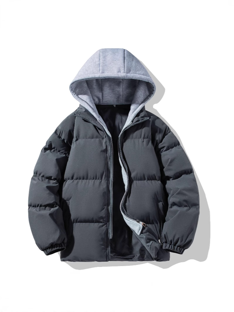 Men's Down & Parkas Plus Size Comfortable Men's Long Sleeve Parka Coats Insulated Outdoor Jackets