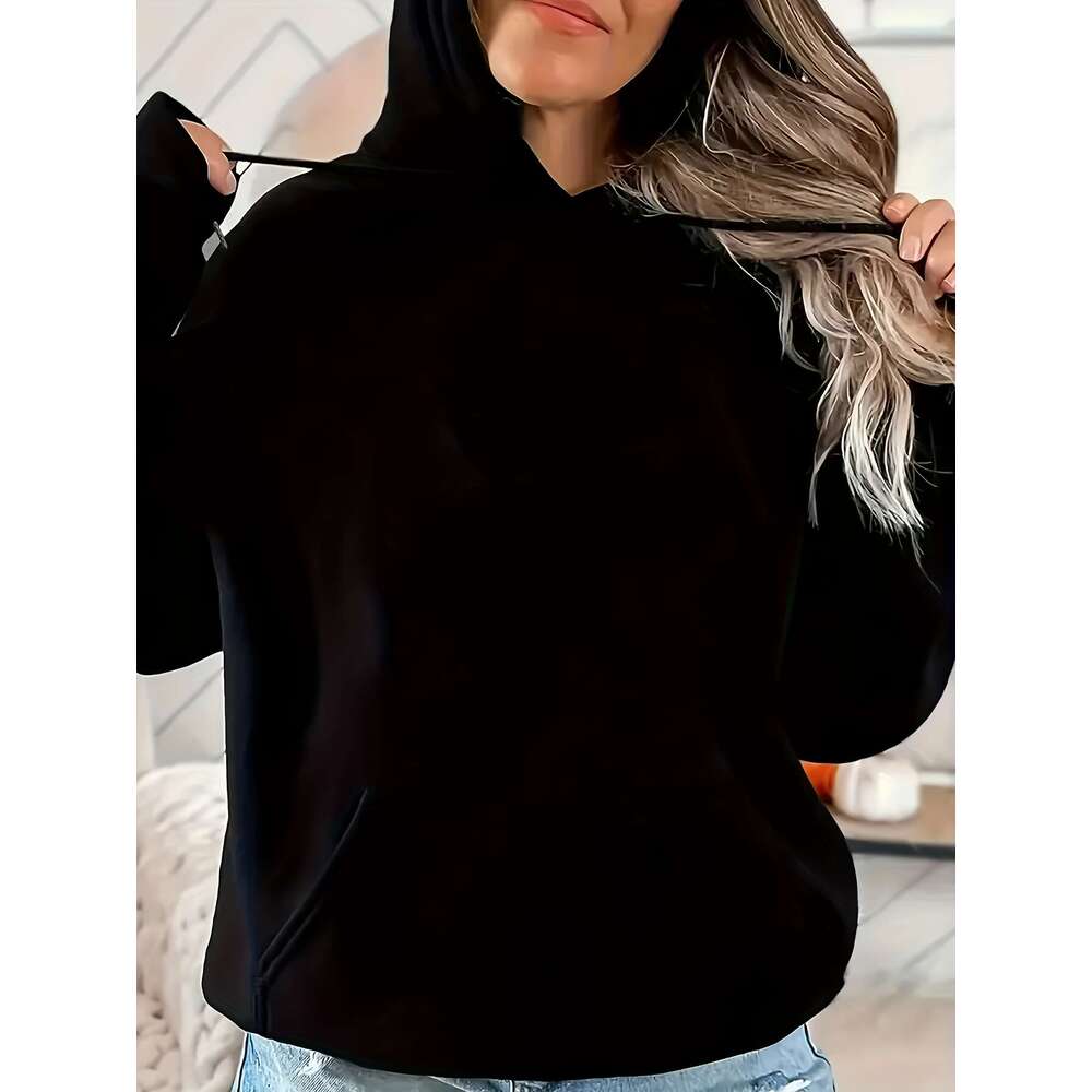 Gothic Skull Wings Rose Design Women's Casual Hooded Sweatshirt, 100% Polyester Knit Fabric, All-Season Fashion With Drawstring Collar