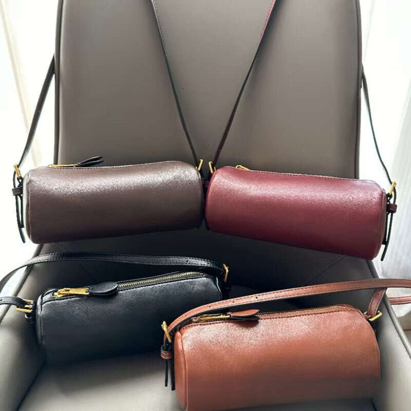 Designer Bag New Hobo Shoulder Handheld Armpit Hand Carry Retro Small Cylinder Pencil Bag Women's Bag Crossbody Bag 1027