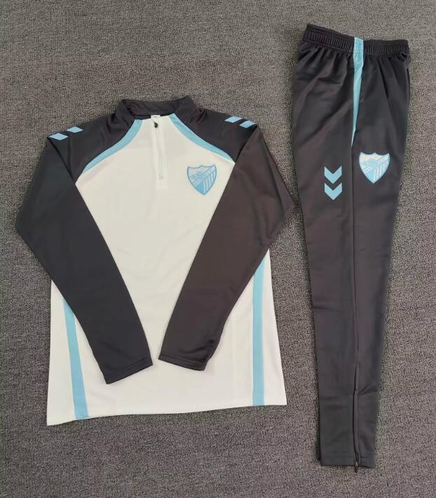 25 26 Malaga adult tracksuit and jacket soccer jerseys 2025 2026 Remake KITS CF JCASTRO ONTIVEROS JUANPI Maillots De Foot Shirt SANTOS ADRIAN Football uniform