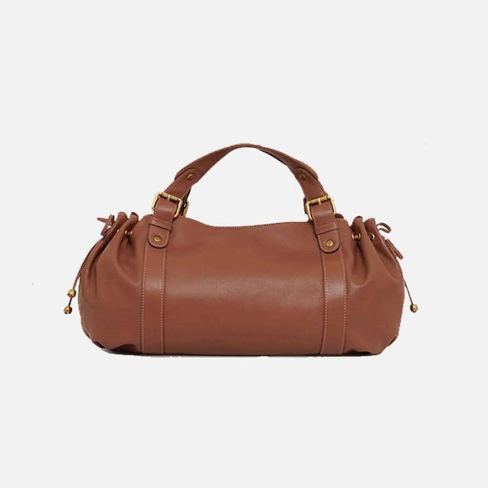 Black Rivets Bags Handbag Women PU Leather Shoulder Bag Ladies Tote Purse