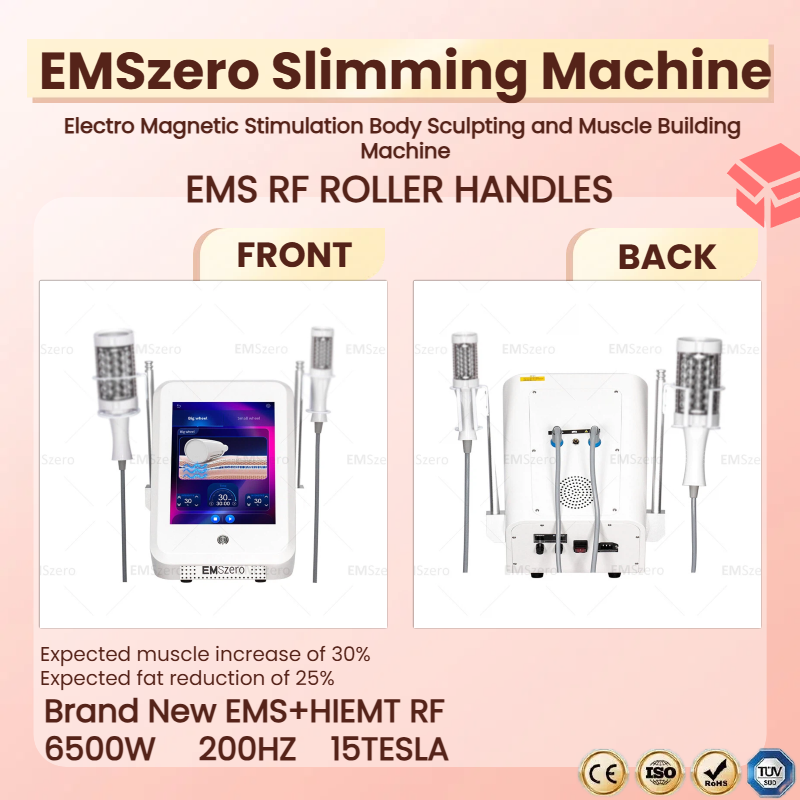 EMS Vacuum Inner Ball Roller 360 Degree Rolling Cellulite Massage Weights Loss Machine Body Muscle Body Slimming Fat Removal