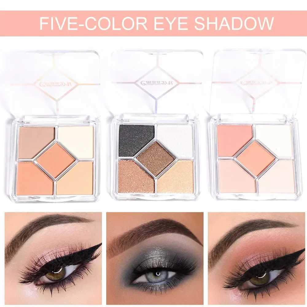 4 Colors Long Lasting Glitter Eyeshadow Palette Matte Shimmer Waterproof Eyeshadow Makeup Palette Smokey Nude Eyeshadow PaletteXJ251027