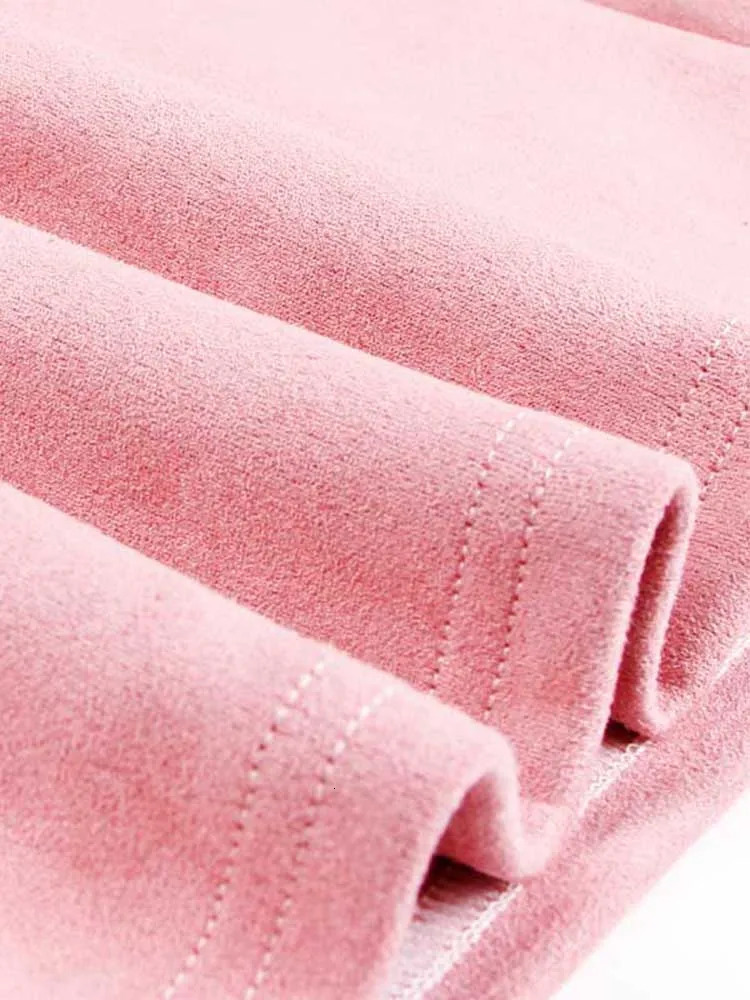 Sexy Multi Color Suede Midi Pencil Skirt Women Fashion Elastic High Waist Office Lady Bodycon Skirts Saias 251027