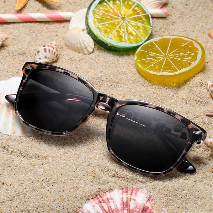 1 pair of polarized lenses for outdoor men's fishing sunglasses, driving glasses suitable for vacations, daily commutes, beach trips, bright sunn