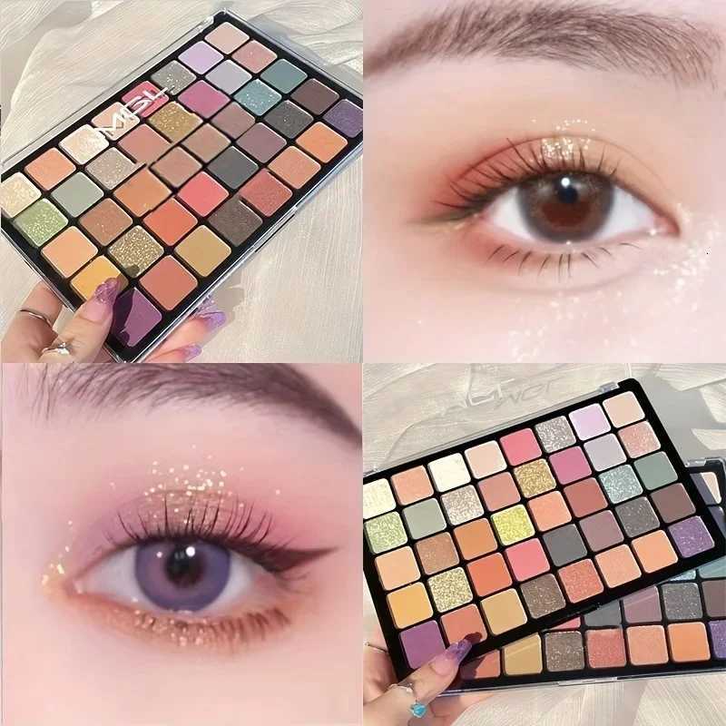 40 Color Eyeshadow Palette Utopia Queen Earth Tone Pearl Matte Glossy Glitter Pearlescent LongLasting Shimmer Shades MakeupXJ251027