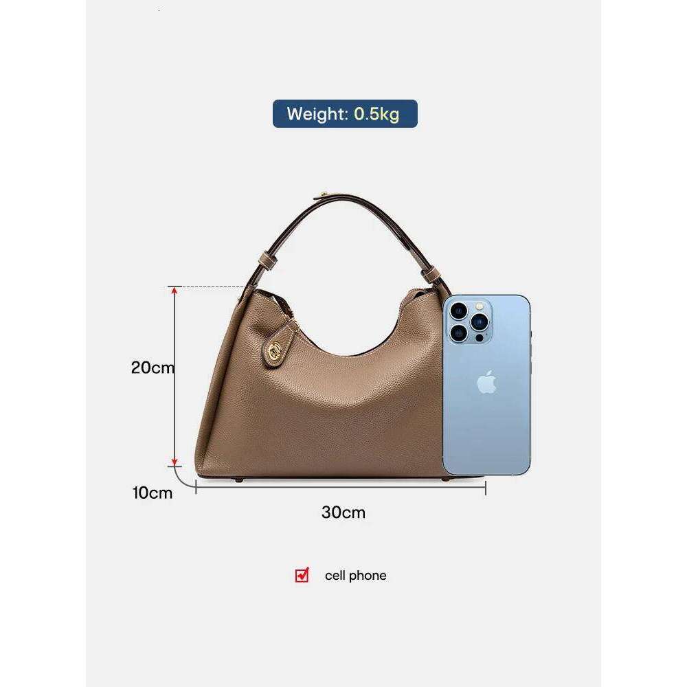 Zency 2024 New Retro Ing Color Fashion Women's Genuine Leather Handbag Shoulder Messenger Bag Cross Body Top Handl