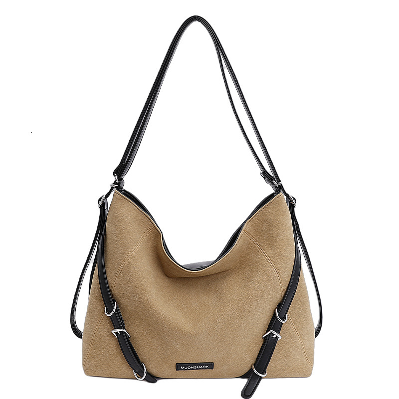 Free shipping designer bag Suede Bag for Women Large Capacity New Autumn and Winter Casual Single Shoulder Crossbody Commuter Tote Bag Double Shoulder