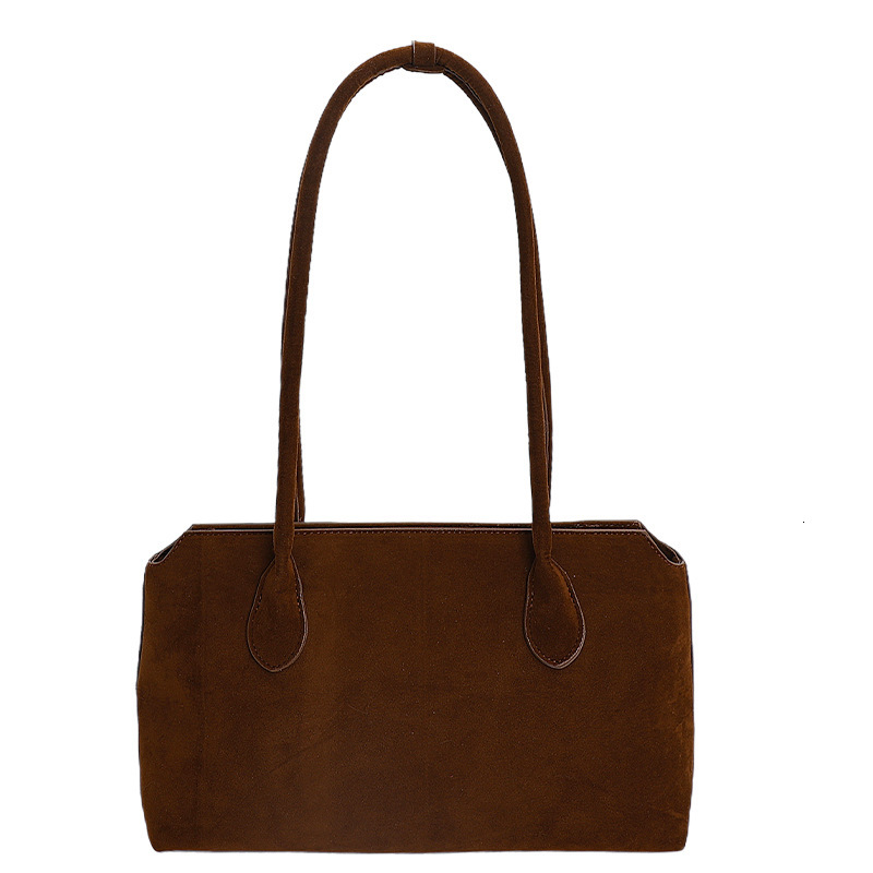 Free shipping designer bag Large Capacity Simple Tote Boston Bag for Women Autumn New Versatile Matte High-End Feel Single Shoulder Underarm Bag