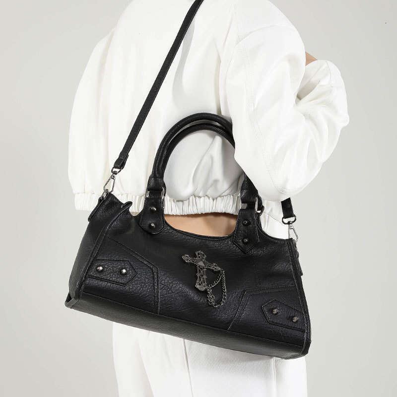 Niche Motorcycle for Women Crossbody New Trendy Underarm High-end Shoulder Bag