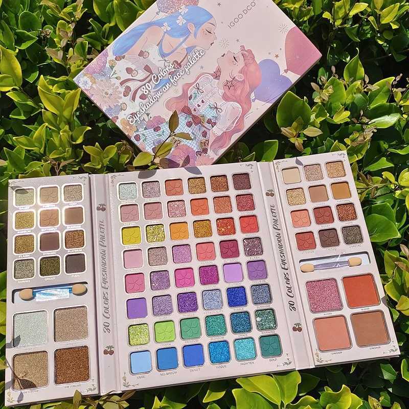 80color Eyeshadow Palette Glitter Pearlescent Matte Eye Shadow Matte Waterproof Long Lasting Children Stage Korean MakeupXJ251027