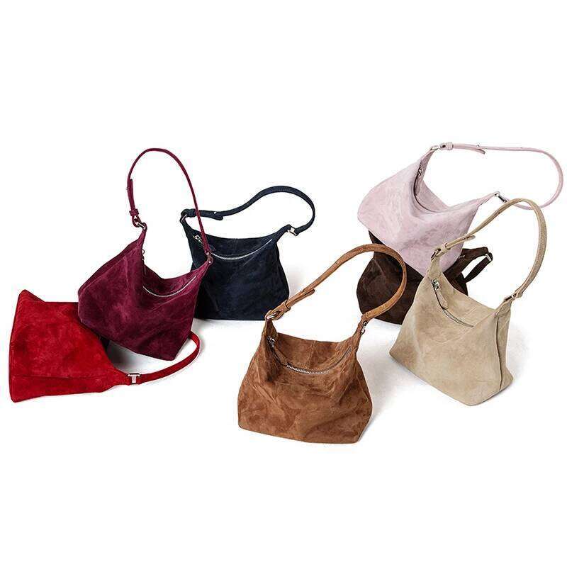 Designer Luxury Autumn Winter Women S Cow Genuine Leather Shoulder Bag Female Retro Cowhide Handbags Ladies Fashion Designer Veet Bags