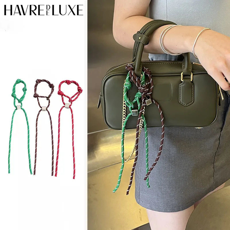 Trendy Bag Charm Decorate Lanyard Accessories Handbag Braided Bracelet Pendant Key Lanyards Exquisite Bracelet Jewelry 251023