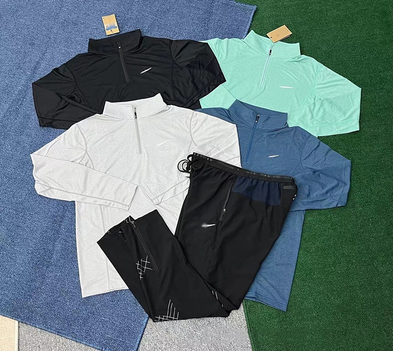 Designer mens tracksuit set long sleeve two-piece jogger suit sports shirt sweatpants fitness sportswear running sweatshirts basketball tracksuit