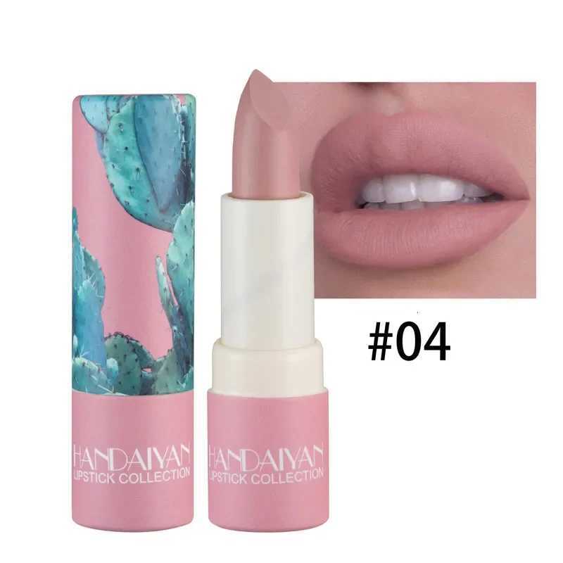 8Color Matte Nude Nonstick Cup Lipstick Red Velvet Long Wear Waterproof Sexy Pink Lip Gloss Korean Makeup Womens Lip Cosmetics W251027