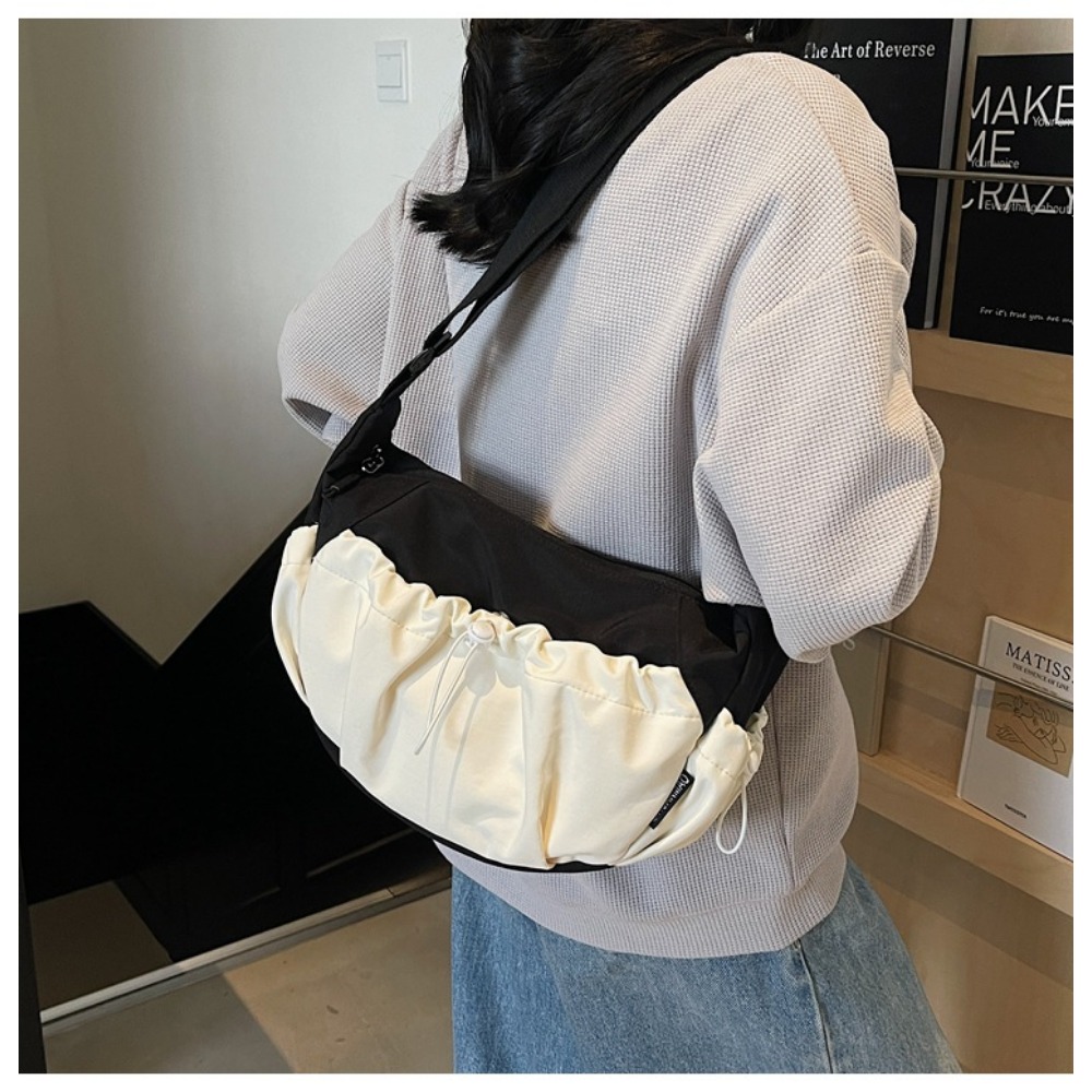 Easy-Carry Lightweight Ladys Tote Stylish Cotton Fabric Shoulder Satchel