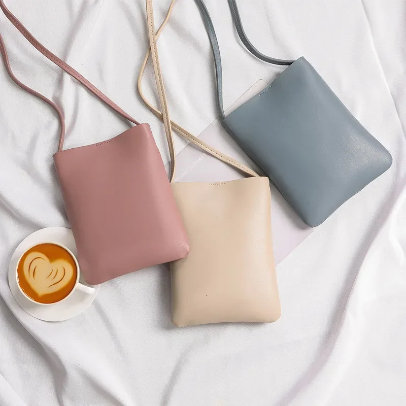 Fashion Simple Phone Bag Crossbody Women Shoulder Bags Messenger 2025 Trend Brown Hand Bag for Lady Girls Mini Flap Mobile Bolso 251027