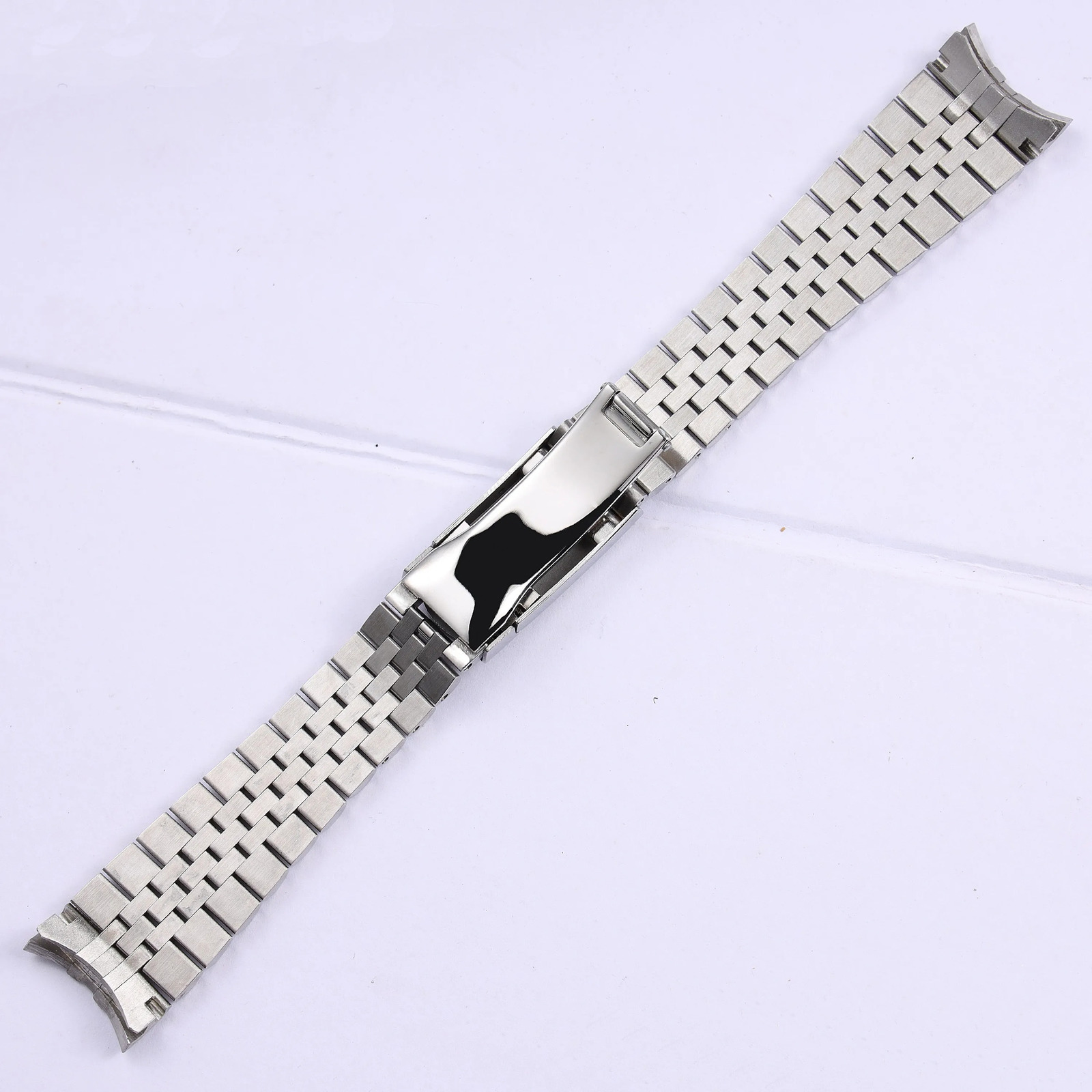 Stainless steel watch strap 20mm 21mm Arc interface metal Jubilee silver gold men watchband For Rolex Oyster Perpetual Datejust 251024