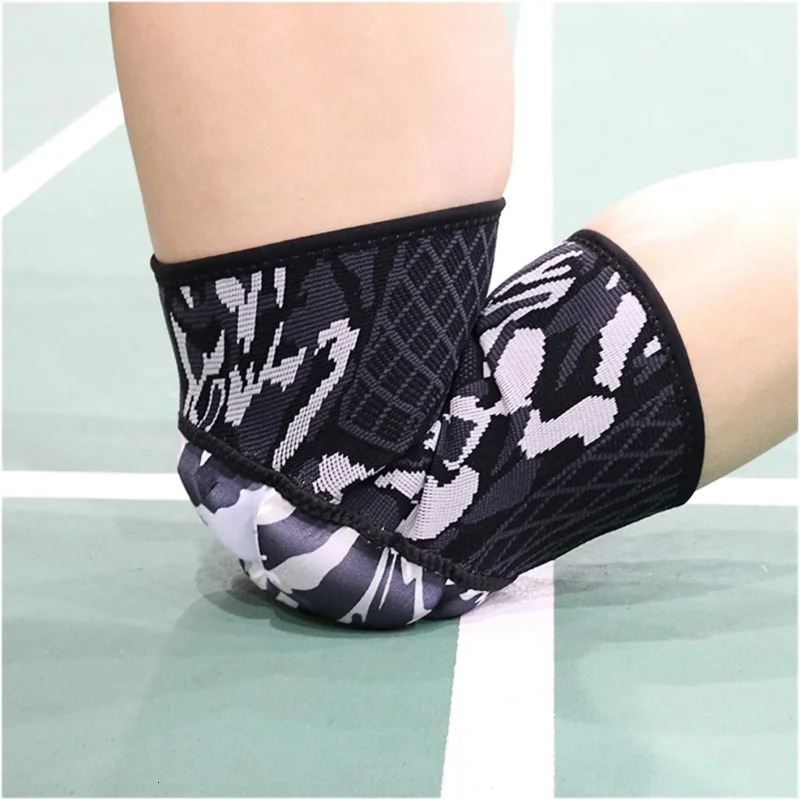 1 Pair Sports Knee Pads Padded Compression Pro Knee Sleeves for Youth Adult Basketball Wrestling Volleyball Workout Knee Brace 251023