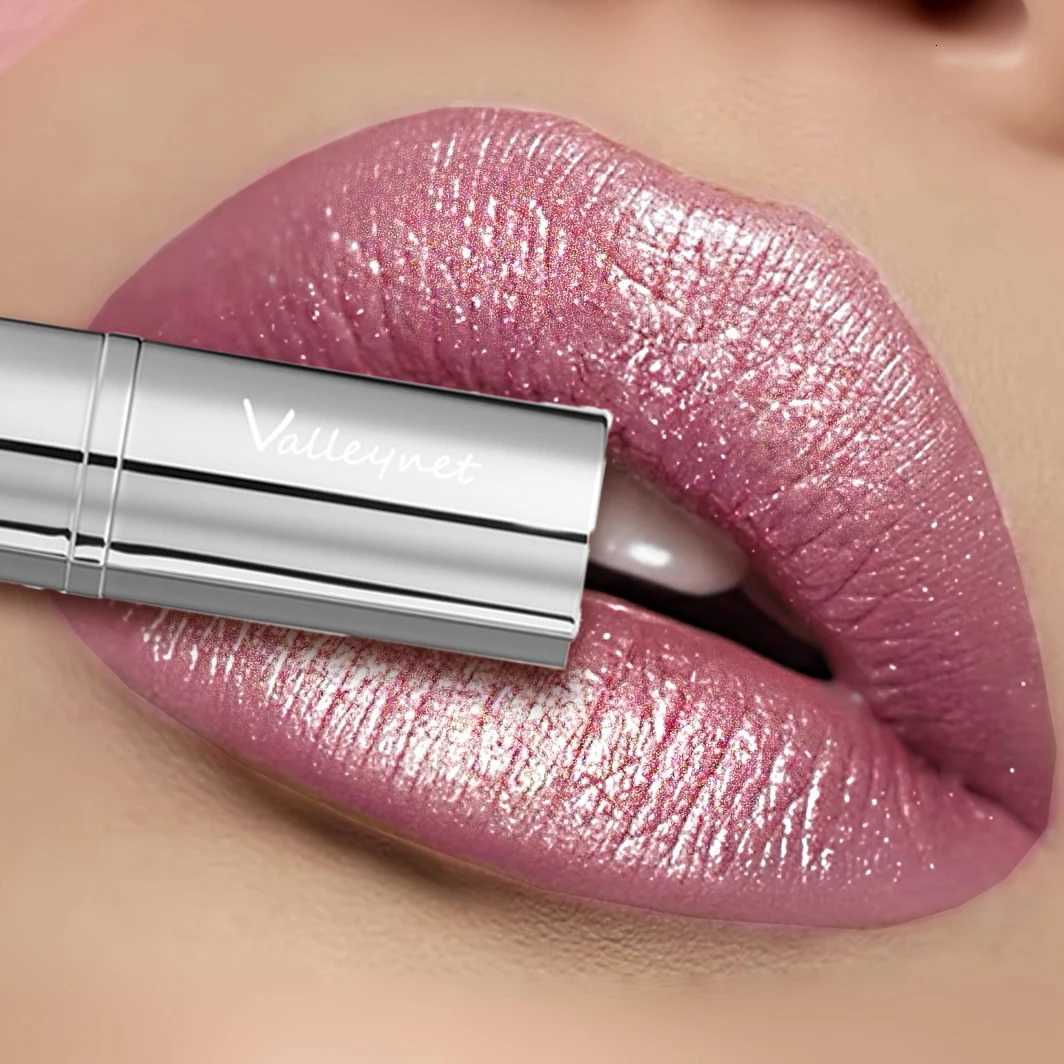 Waterproof Glitter Lipstick LongLasting Shimmering Lipstick with Metallic Finish All Skin Types Adult Use Beauty Lipstick W251027