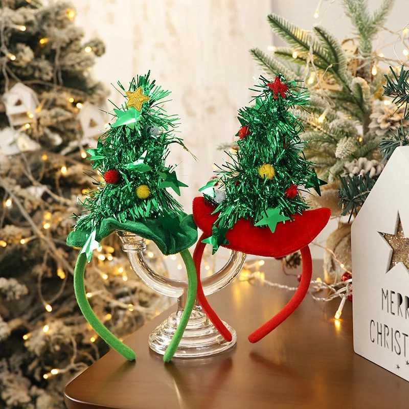 Christmas Hats Christmas Tree Hats Decoration Hats Headwear Happy New Year Hair Decorative Hats Photoshoots Hats DecorationW251027