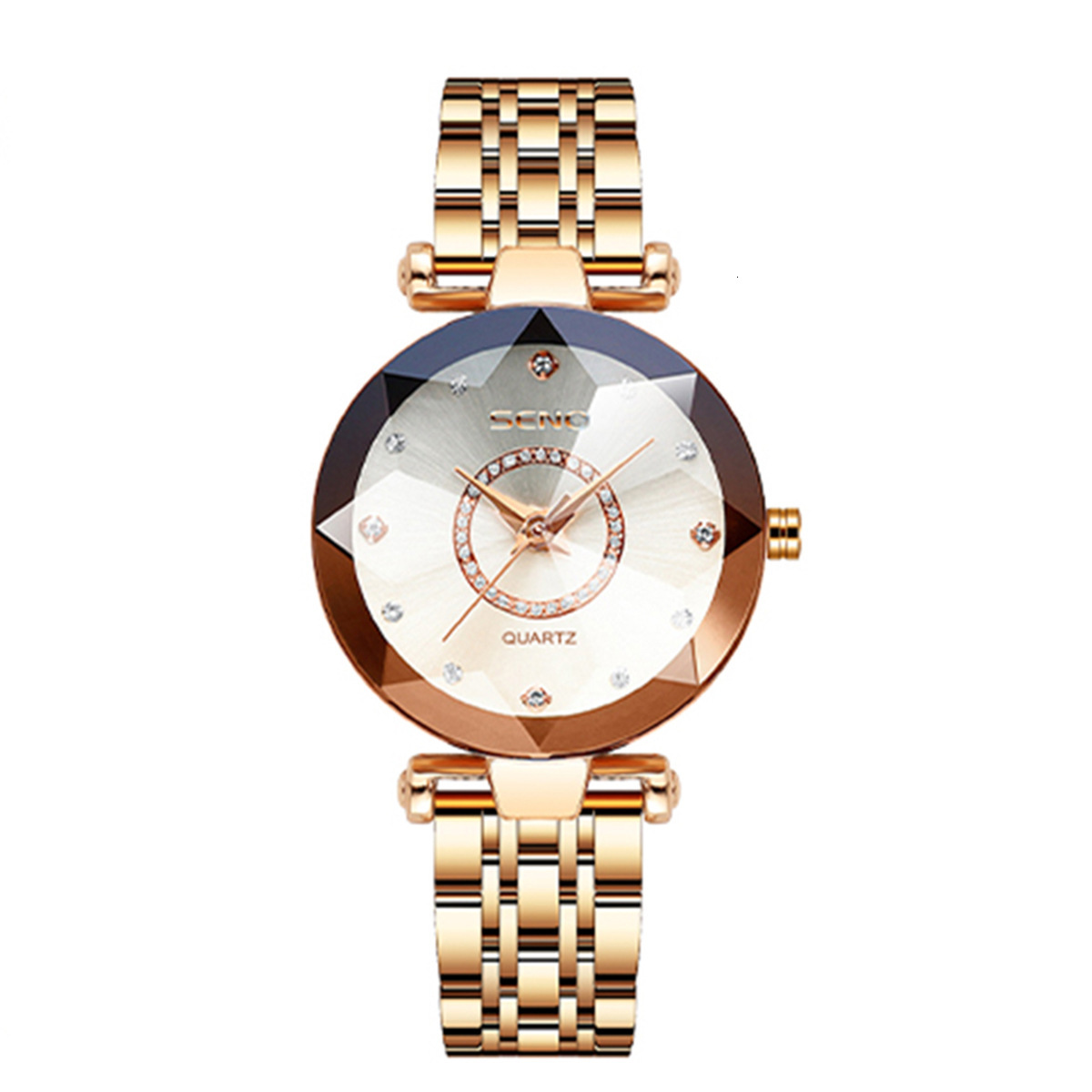 Designer Watch Women's Watch High-end Fashion Waterproof Ocean Luxury Heart Quartz Watch