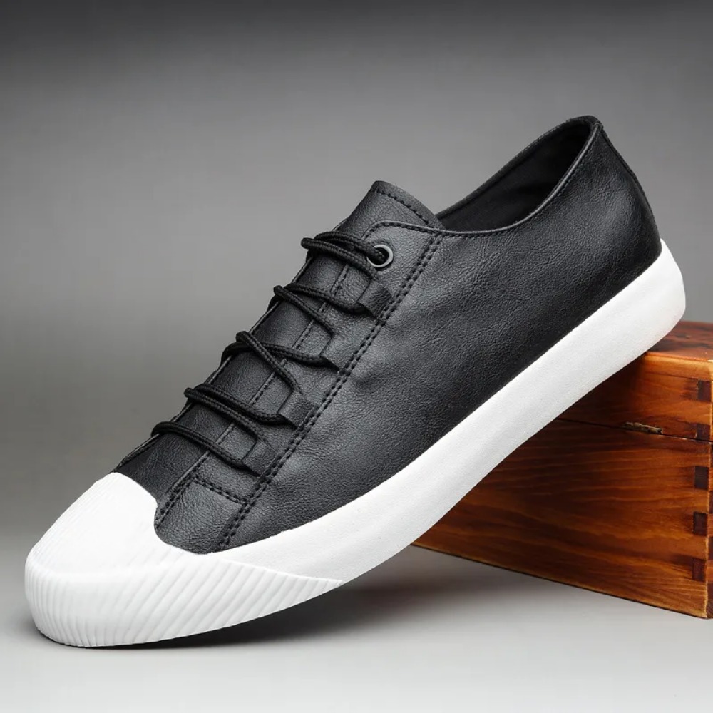 Elegant Mens Canvas Slip-Ons with Mesh Detailing for Comfort | Available in Classic Shades