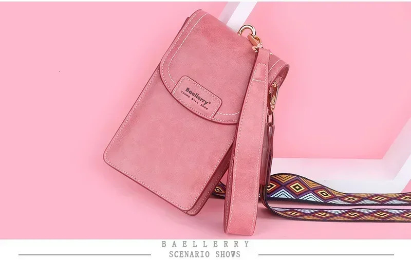 Korean edition phone bag Baellerry fashion phone bag Buckle Crossbody Phone Bag Fashion Versatile Shoulder Bag 251027