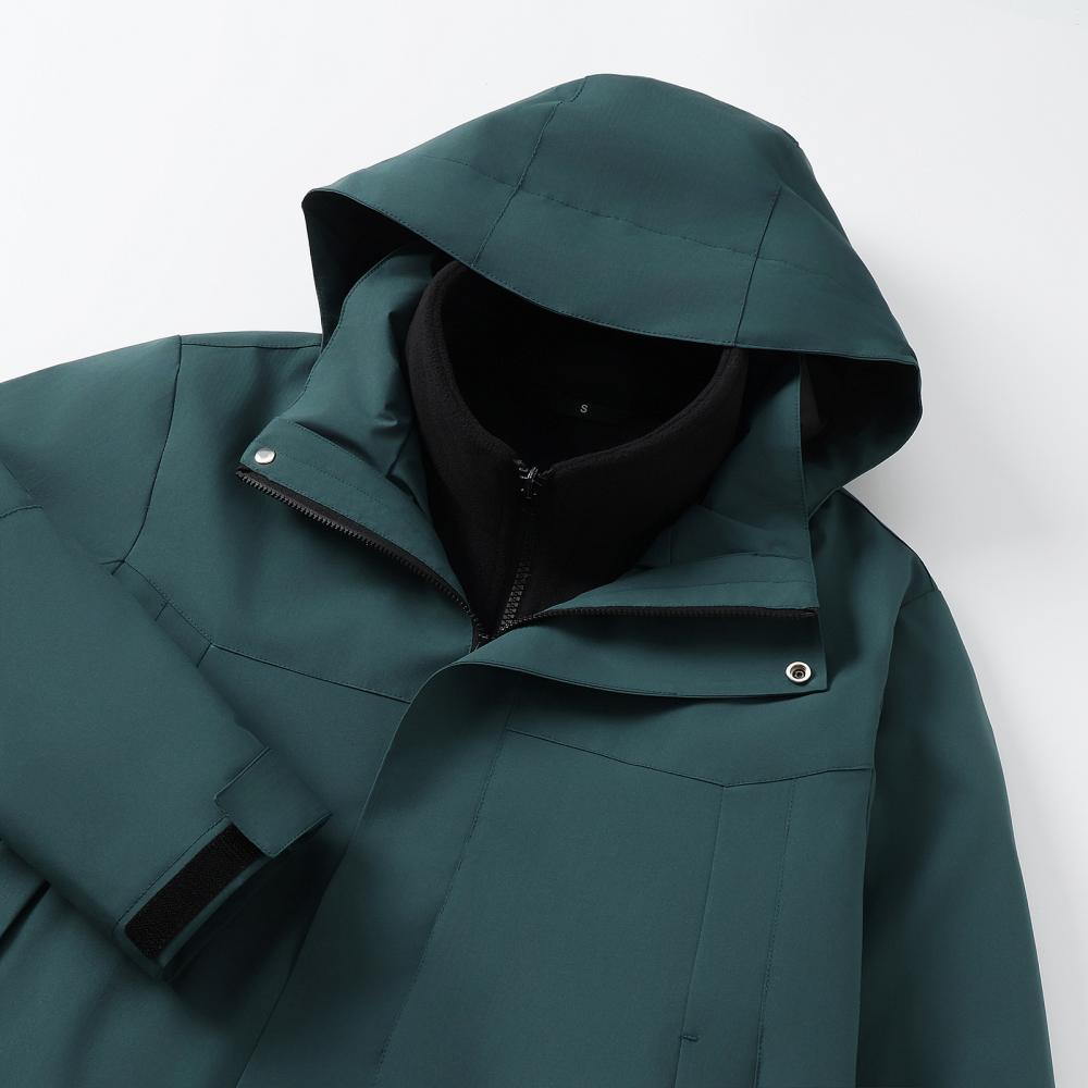 Unisex 8-Color Thermal Down 3-in-1 Jacket JX-CC6609B