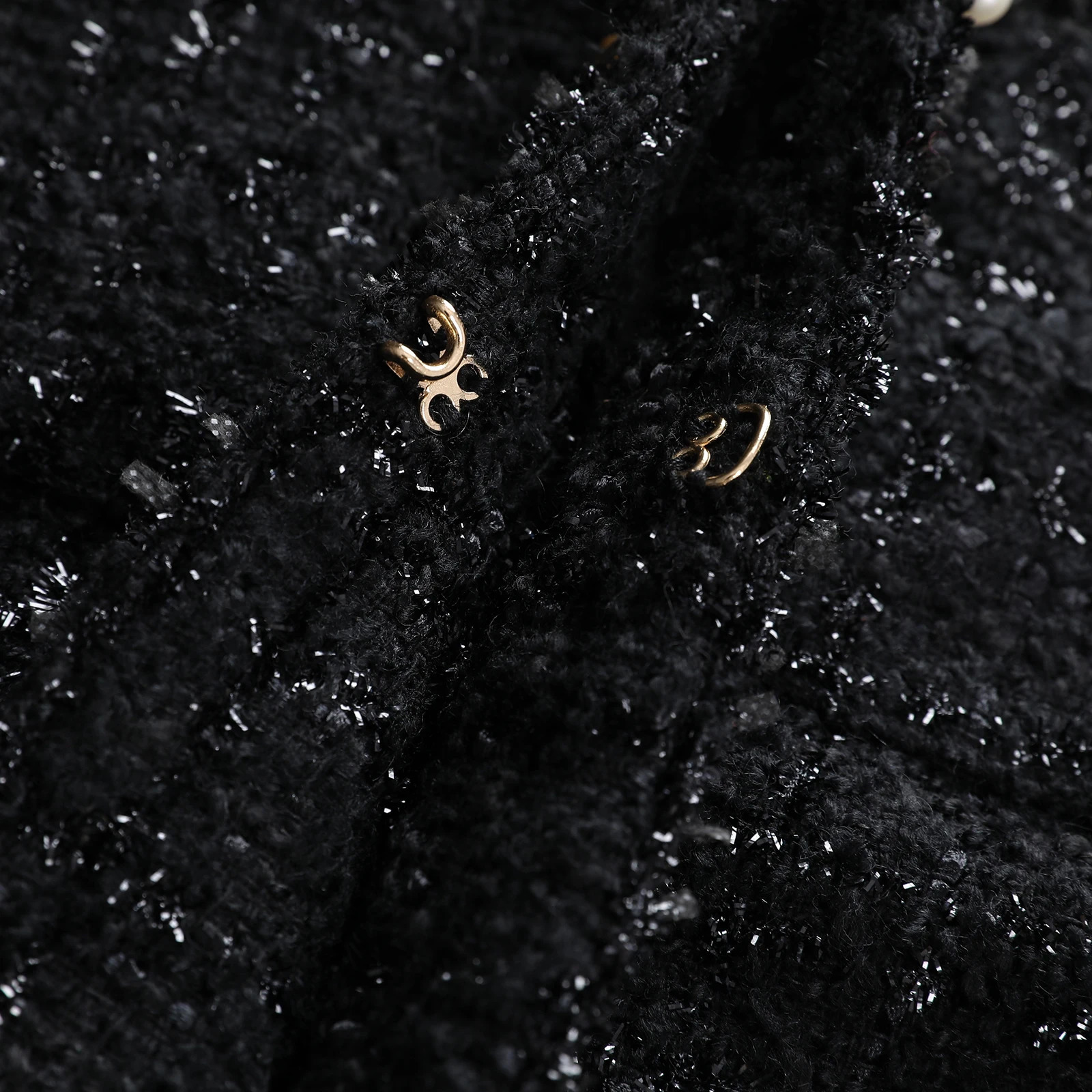 fashion round neck elegant light y celebrity highend heavy industry beading temperament n tweed jacket 251027