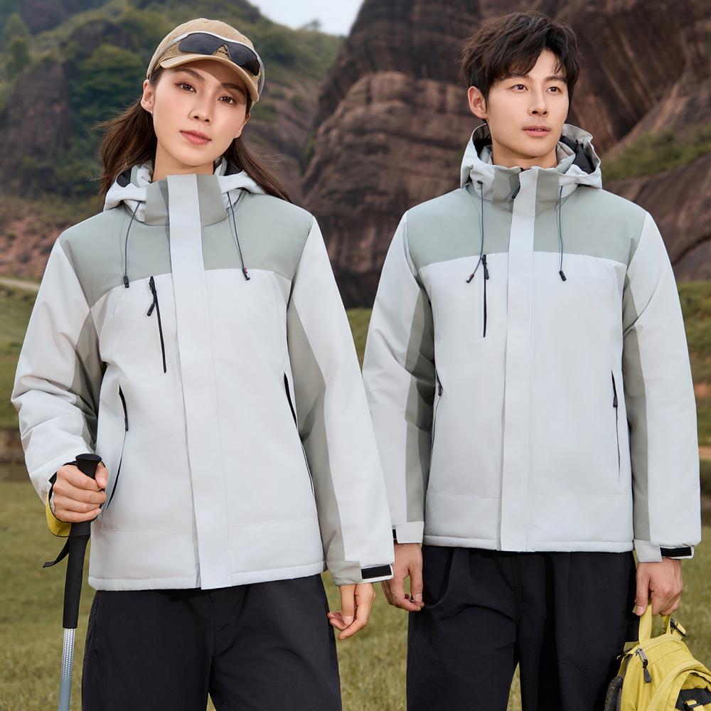 Detachable Graphene Hood Premium Down-Filled Jacket in 7 Colors JX-Y2566