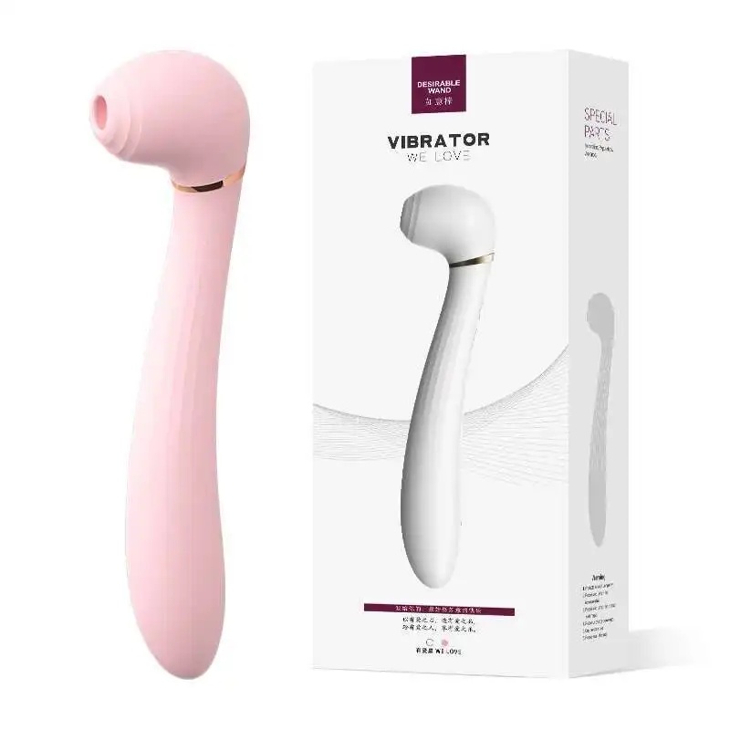 Women's Masturbation Tool Sucking Dildo vibrator Female 10 mode sucking massage stick orgasmic massager Adult sex toy Women LL-2213