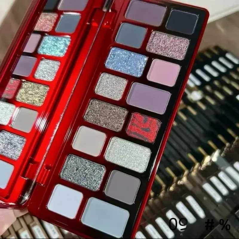 16 Color Green Pearl Eyeshadow Palette Waterproof LongLasting Diamond Shimmer Sparkling Crystal Eye Makeup for CosplayXJ251027