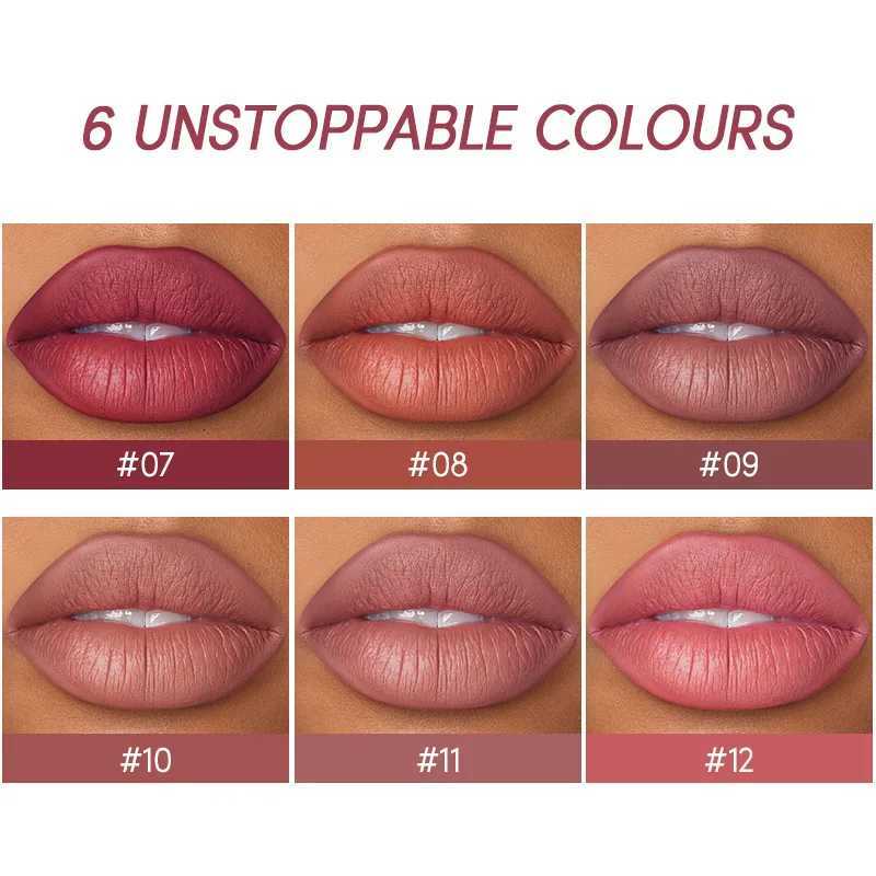 2 Colors 2 In Matte Lipsticklip Liner Set Lip Pencil High Pigmented Long Lasting Waterproof Lip Stick Women Lips Makeup W251027
