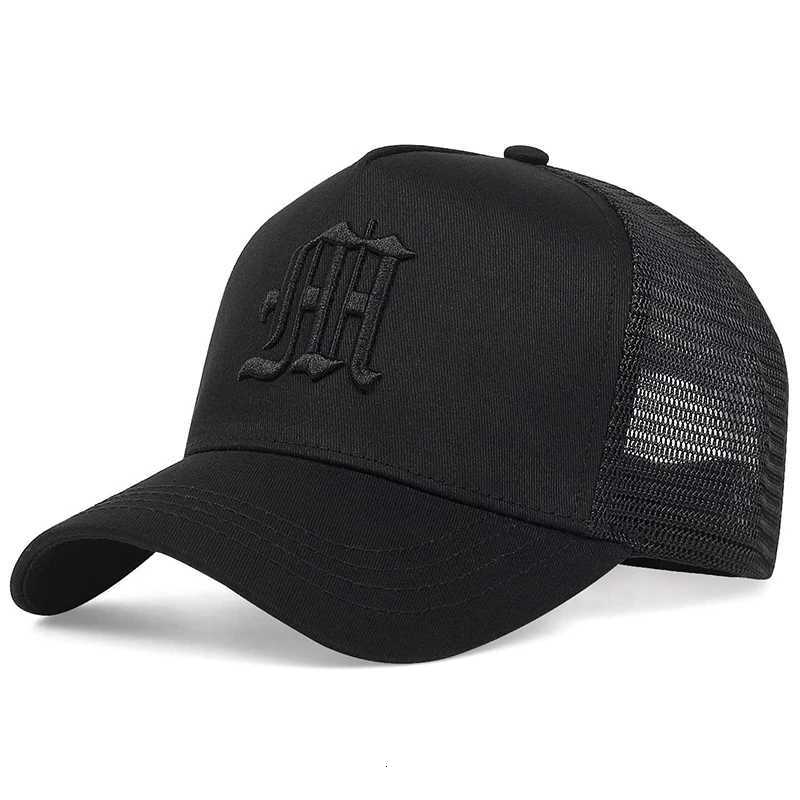 Unisex Gothic Letter Embroidery Baseball Net Caps Spring and Summer Outdoor Adjustable Casual Hats Sunscreen HatW251027