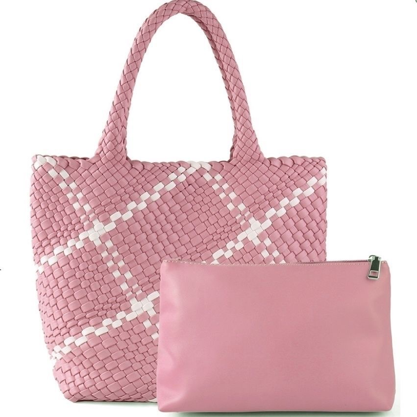 Spacious Casual Crossbody Satchel for Ladies Waterproof Neoprene Design w/ Pocketed Accessory Bag