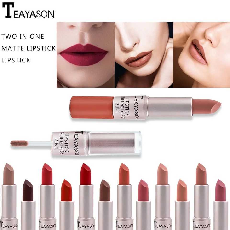 PC Pink Matte Lipstick Waterproof LongLasting Moisture 2in Lip Tint Sexy Lip Gloss Lip Makeup for Women W251027