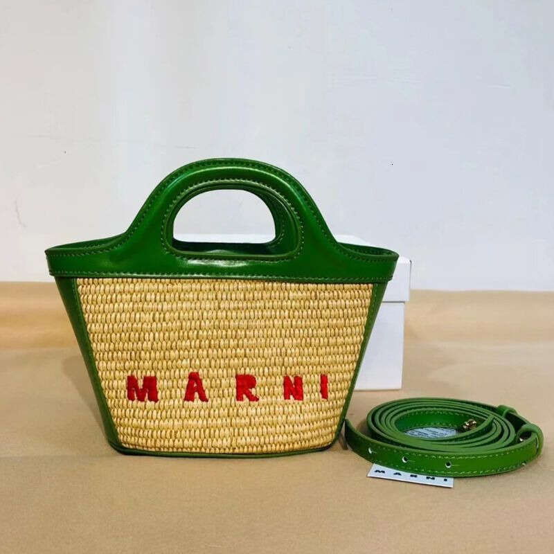 Women Handbag Large Capacity Handbag Bags Mani Fashion Straw Ing Beach New Women S Woven Hand Held Vegetable Basket Shoulder Messenger Bag