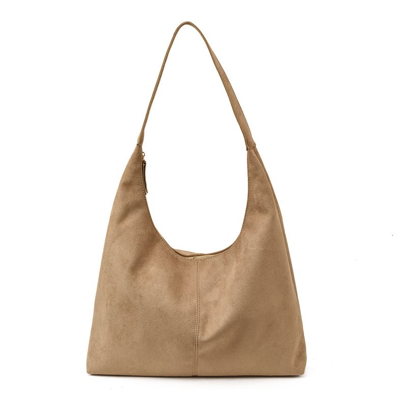 Free shipping designer bag Niche Velvet Bag for Women New Fashion Large Capacity Shoulder Underarm Bag Casual Versatile Commuter Tote Bag