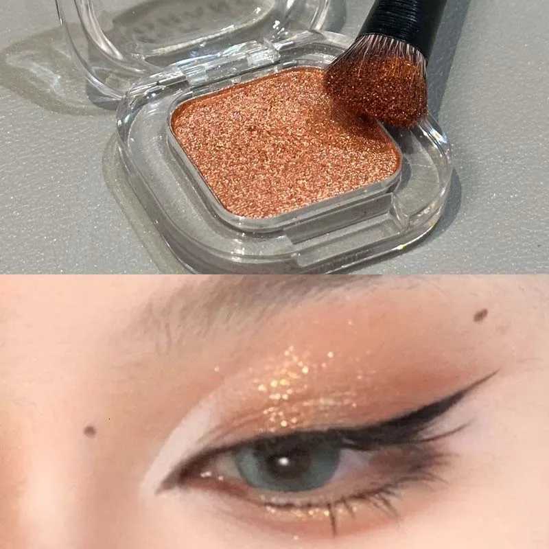 Single Color Matte Red Brown Eyeshadow Palette Pearl Glitter Low Saturation Eyelid Highlight Earth Shadow Eyeliner MakeupXJ251027