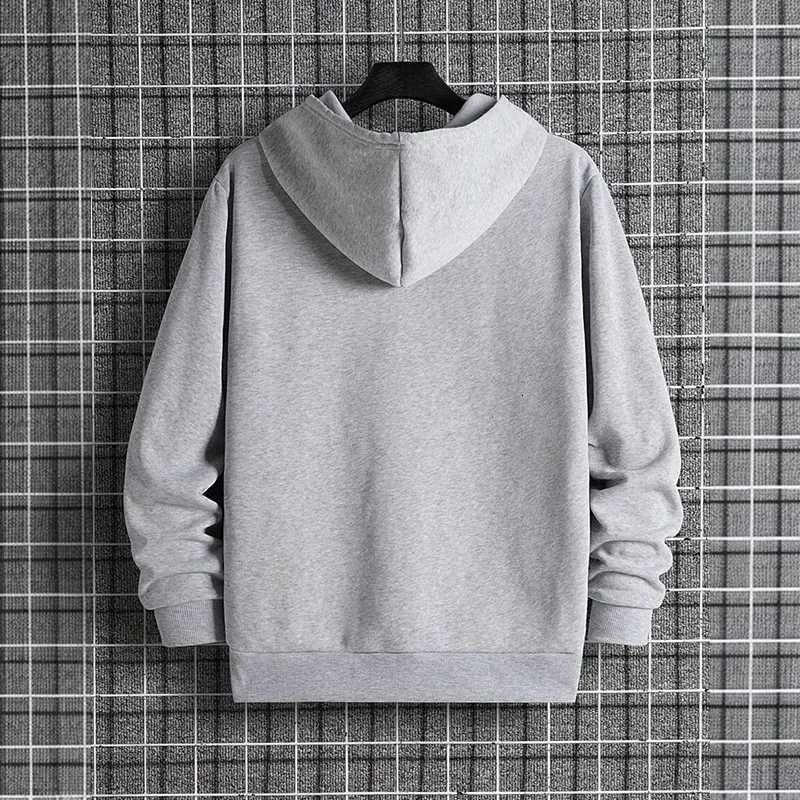 Mens Hoodie Fall Winter High Grade Warm Sweatshirt Male Daily Casual Fashion Pullover Outdoor Gym Fitness Sporty Top W251027