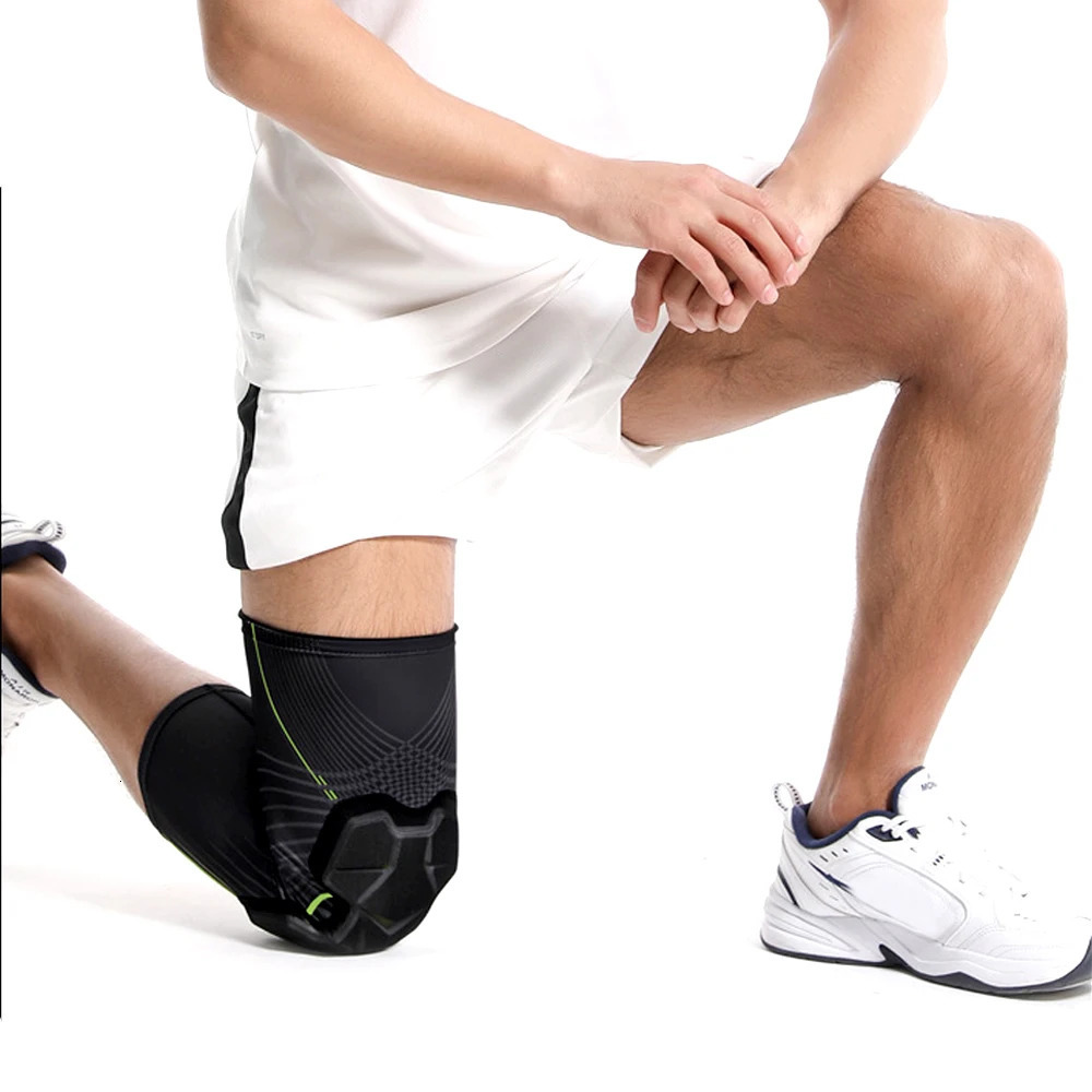 1Pcs2Pcs Knee Pads Basketball Shooter Sleeves Collision Avoidance Padded Knee Brace Support for Volleyball Football Baseball 251023