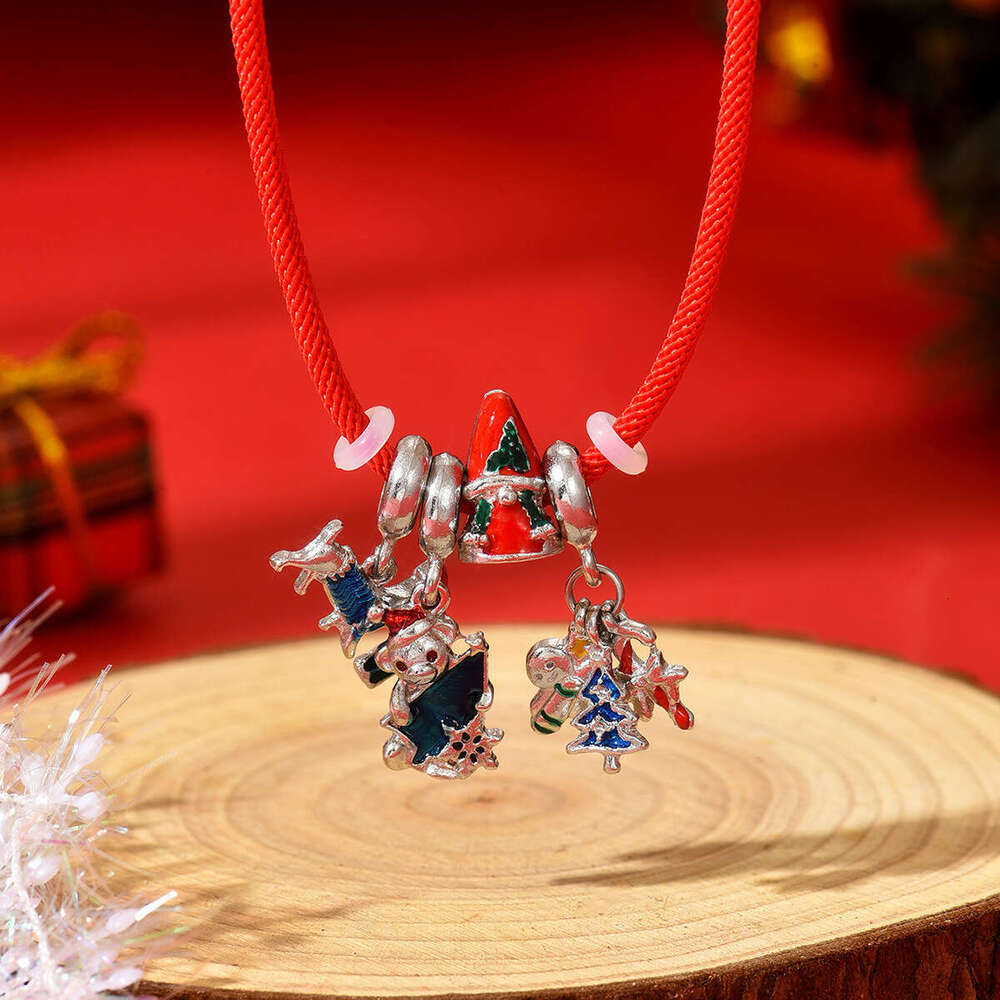 Halloween Cartoon Cute Oil Drop Bear Accessory Gift Christmas Tree Bracelet Hand Ornament