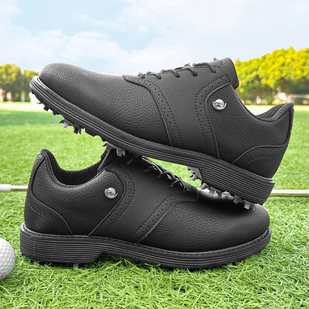 Professional Golf Shoes Men Spikes Golf Sneakers Outdoor Walking Footwears 251023