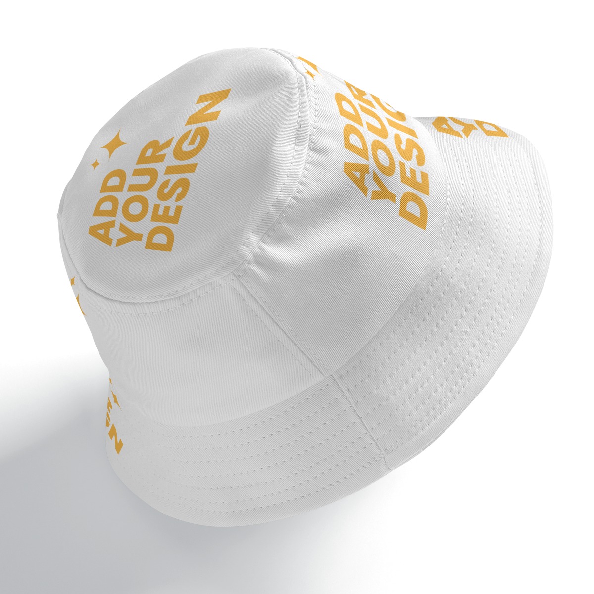 DHgatepod Reversible Bucket Hat - Double-Sided All-Over Print 100% Polyester Sun Hat with Two Wearable Styles